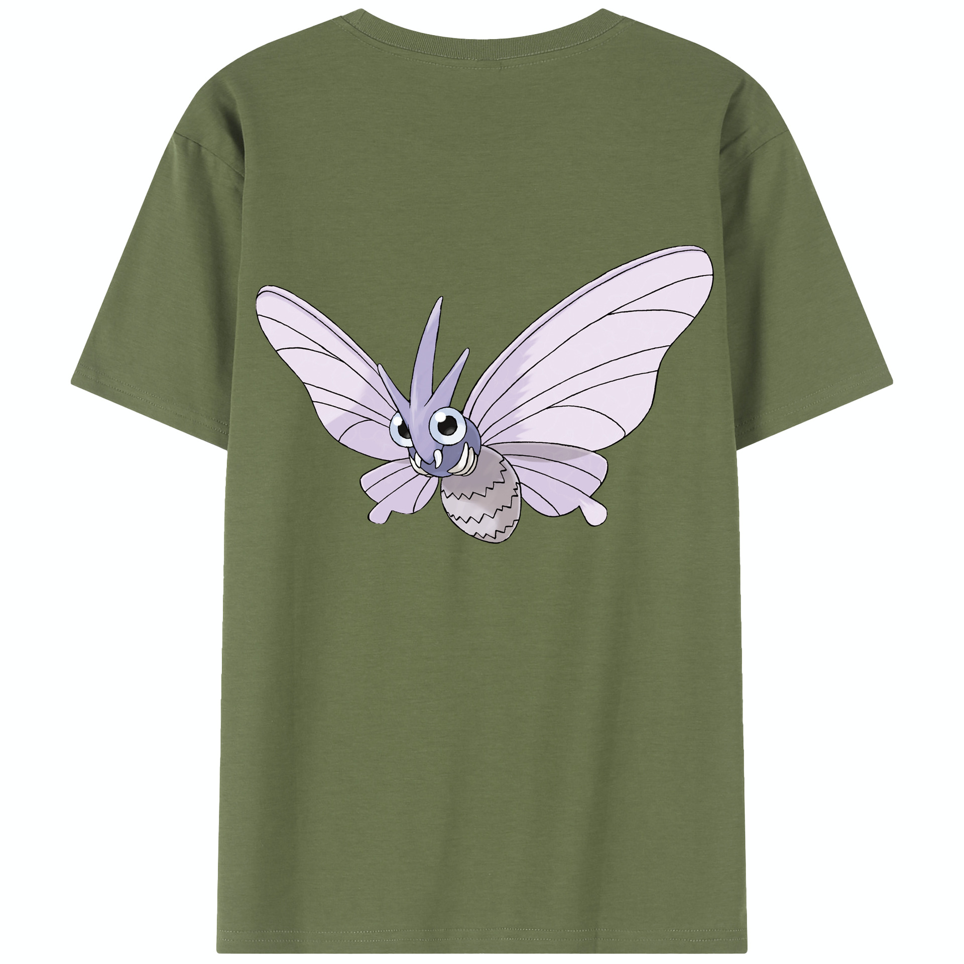 （画像用） ポケットモンスター Pokémon 綿100％半袖Tシャツ（背面プリント）